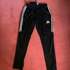 Adidas Slim Fit Athletic Pants (Medium, Men’s)